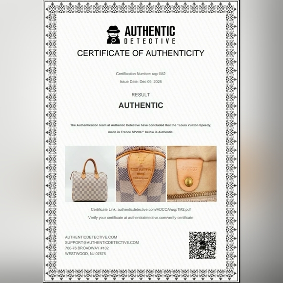 CA02 💚 Louis Vuitton Damier Azur Speedy 25 Handbag - Picture 2 of 15